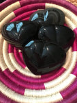 rainbow obsidian crystal heart