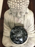Indigo Gabbro Crystal Sphere