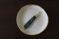 black kyanite pendant