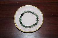 jade crystal stretch bracelet