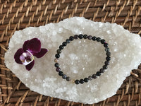 Multi-Colored Tourmaline Crystal Stretch Bracelet - Medium Size Beads
