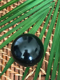 black onyx crystal sphere