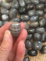 banded agate crystal tumble
