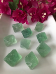 green fluorite raw specimen